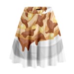 Poutine High Waist Skirt