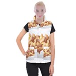 Poutine Women s Button Up Puffer Vest