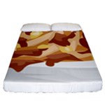 Poutine Fitted Sheet (California King Size)