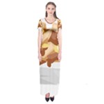 Poutine Short Sleeve Maxi Dress