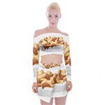 Poutine Off Shoulder Top with Skirt Set