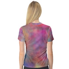 V-Neck Sport Mesh T-Shirt 