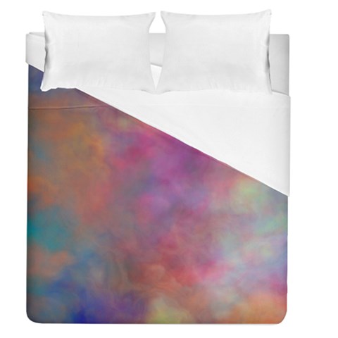 Rainbow Clouds Duvet Cover (Queen Size) from ArtsNow.com