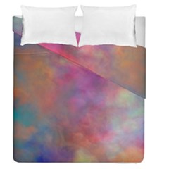 Rainbow Clouds Duvet Cover Double Side (Queen Size) from ArtsNow.com