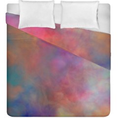 Rainbow Clouds Duvet Cover Double Side (King Size) from ArtsNow.com