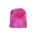 Pink Clouds Drawstring Pouch (Medium)