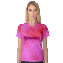 V-Neck Sport Mesh T-Shirt 