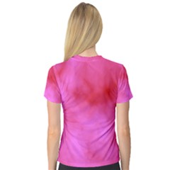 V-Neck Sport Mesh T-Shirt 