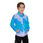 Blue And Purple Clouds Wind Breaker (Kids)