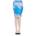 Midi Wrap Pencil Skirt 