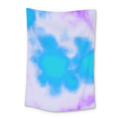 Blue And Purple Clouds Small Tapestry from ArtsNow.com