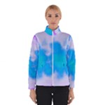 Blue And Purple Clouds Winter Jacket