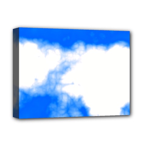 Blue Cloud Deluxe Canvas 16  x 12  (Stretched)  from ArtsNow.com