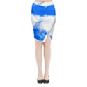 Midi Wrap Pencil Skirt 