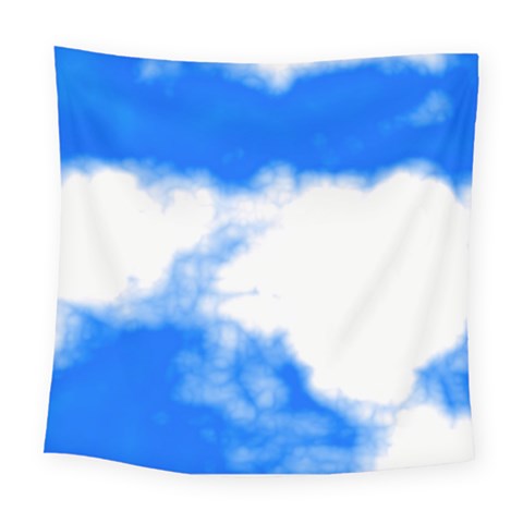 Blue Cloud Square Tapestry (Large) from ArtsNow.com