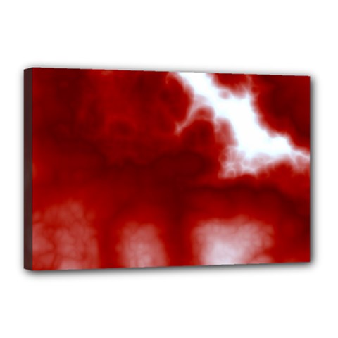 Cherry Cream Sky Canvas 18  x 12  (Stretched) from ArtsNow.com