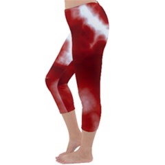 Capri Winter Leggings  Back