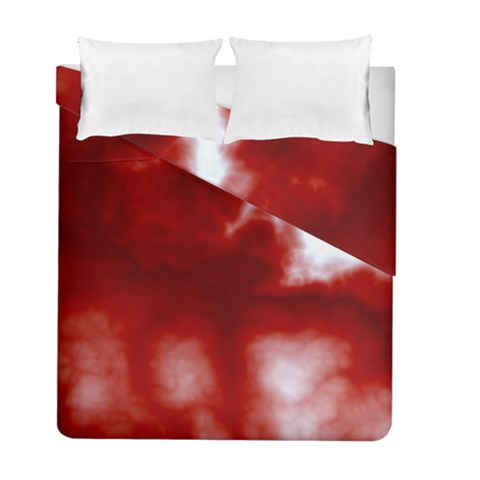 Cherry Cream Sky Duvet Cover Double Side (Full/ Double Size) from ArtsNow.com