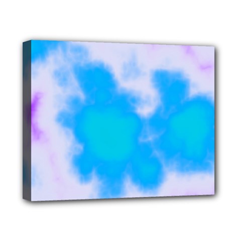 Blue And Purple Clouds Canvas 10  x 8  (Stretched) from ArtsNow.com