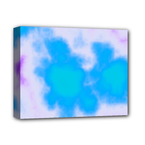 Blue And Purple Clouds Deluxe Canvas 14  x 11  (Stretched) from ArtsNow.com