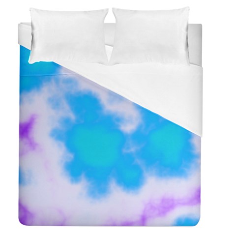 Blue And Purple Clouds Duvet Cover (Queen Size) from ArtsNow.com