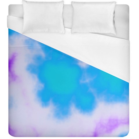 Blue And Purple Clouds Duvet Cover (King Size) from ArtsNow.com