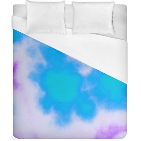 Blue And Purple Clouds Duvet Cover (California King Size) from ArtsNow.com