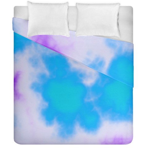 Blue And Purple Clouds Duvet Cover Double Side (California King Size) from ArtsNow.com