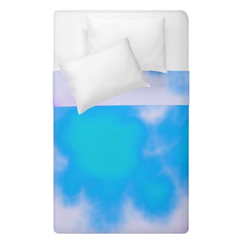 Blue And Purple Clouds Duvet Cover Double Side (Single Size) from ArtsNow.com