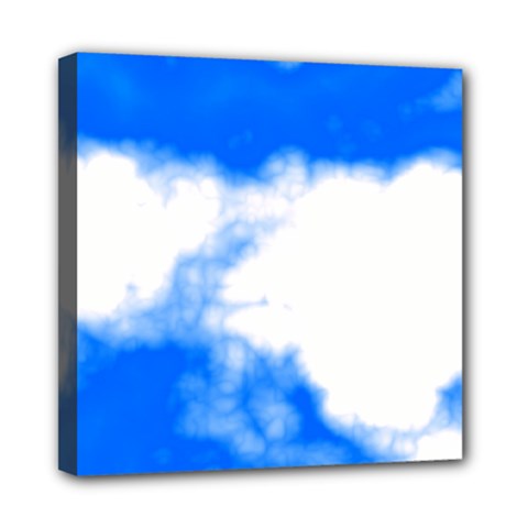 Blue Cloud Mini Canvas 8  x 8  (Stretched) from ArtsNow.com