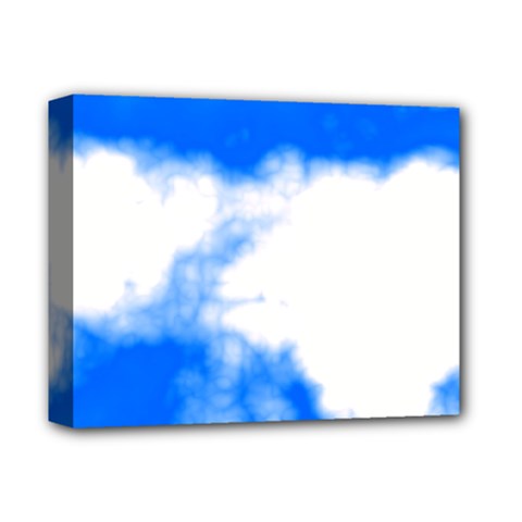 Blue Cloud Deluxe Canvas 14  x 11  (Stretched) from ArtsNow.com