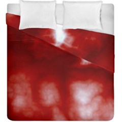 Cherry Cream Sky Duvet Cover Double Side (King Size) from ArtsNow.com