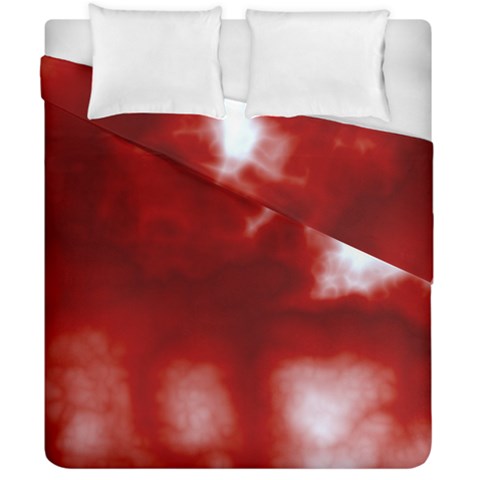 Cherry Cream Sky Duvet Cover Double Side (California King Size) from ArtsNow.com