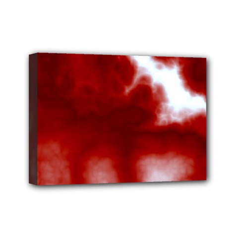 Cherry Cream Sky Mini Canvas 7  x 5  (Stretched) from ArtsNow.com