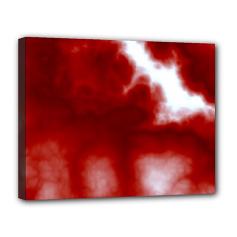 Cherry Cream Sky Canvas 14  x 11  (Stretched) from ArtsNow.com