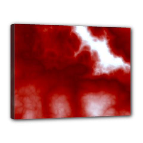 Cherry Cream Sky Canvas 16  x 12  (Stretched) from ArtsNow.com