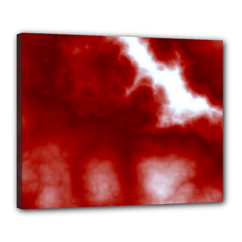 Cherry Cream Sky Canvas 20  x 16  (Stretched) from ArtsNow.com