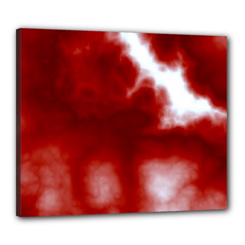 Cherry Cream Sky Canvas 24  x 20  (Stretched) from ArtsNow.com