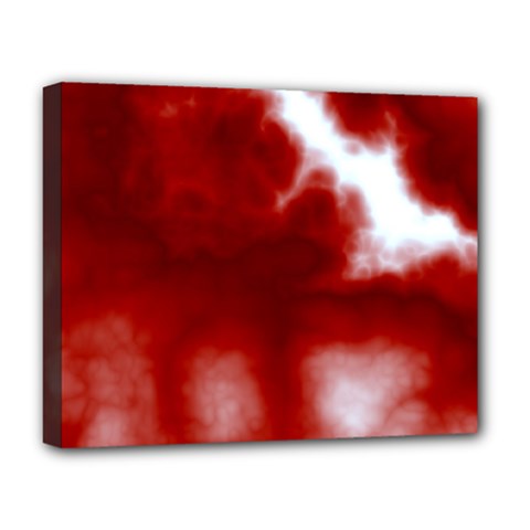 Cherry Cream Sky Deluxe Canvas 20  x 16  (Stretched) from ArtsNow.com