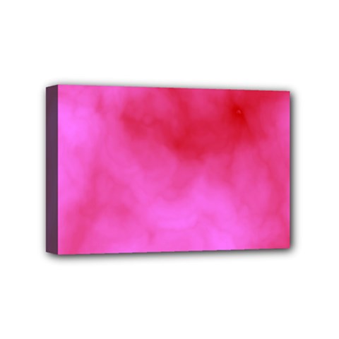 Pink Clouds Mini Canvas 6  x 4  (Stretched) from ArtsNow.com