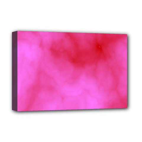 Pink Clouds Deluxe Canvas 18  x 12  (Stretched) from ArtsNow.com