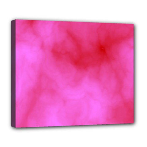 Pink Clouds Deluxe Canvas 24  x 20  (Stretched) from ArtsNow.com