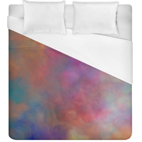 Rainbow Clouds Duvet Cover (King Size) from ArtsNow.com