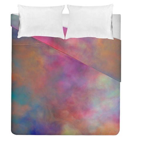 Rainbow Clouds Duvet Cover Double Side (Queen Size) from ArtsNow.com