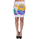 Easter egg Emoji Bodycon Skirt