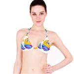 Easter egg Emoji Bikini Top