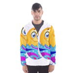 Easter egg Emoji Hooded Wind Breaker (Men)