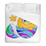 Easter egg Emoji Duvet Cover (Full/ Double Size)