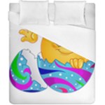 Easter egg Emoji Duvet Cover (California King Size)