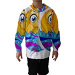 Easter egg Emoji Hooded Wind Breaker (Kids)